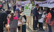 تجدید میثاق کودکان و نوجوانان با ولایت و آرمان‌های رهبر شهید در آبیدر سنندج